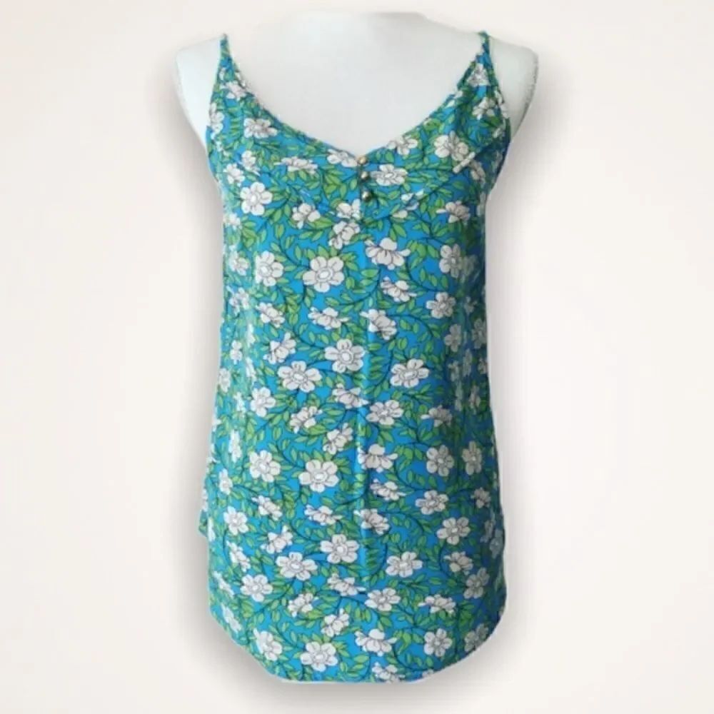 CAbi Vine Floral Cami Tank Top